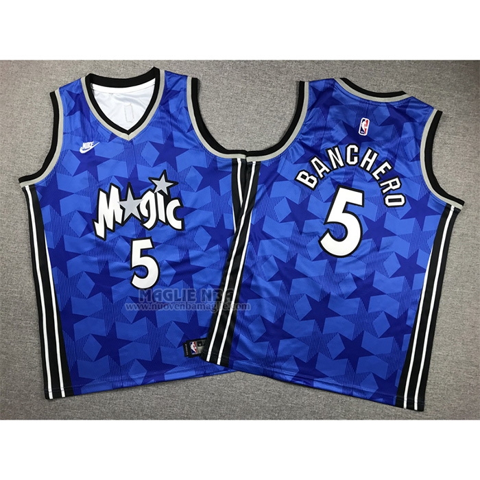 Maglia
 Paolo Banchero NO 5 Bambino
 Orlando Magic Classic 2023-24 Blu
